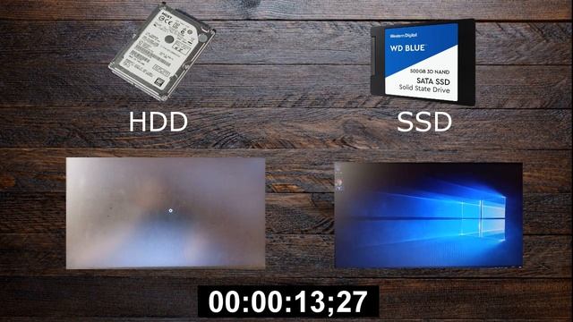 +500%! SSD ускоряет Windows. Эксперимент по замене hdd на ssd смотреть онлайн