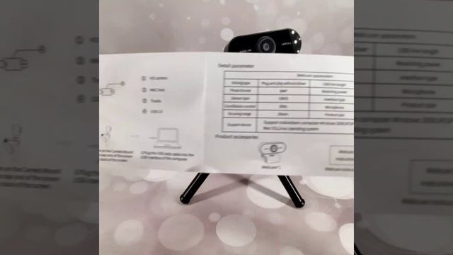 бюджетная веб-камера 1080P Full HD Webcamera New bee смотреть онлайн