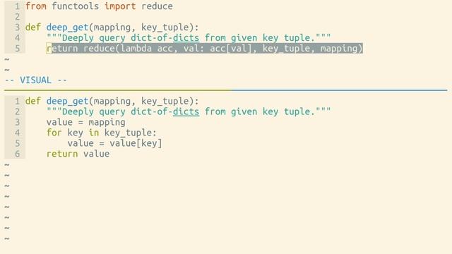 Why not to use functools.reduce in Python