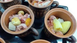 Шекинское Пити из Баранины в Горшочке. Пошагово.  Подробнее в описании