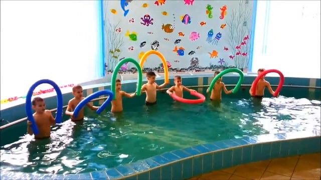 "Богатыри" синхронное плавание в детском саду. Боровляны смотреть онлайн