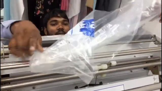 StarFish Shirt Packing Machine | Commercial Laundry Machines | Starfishindia.com | Ph: 9080845845