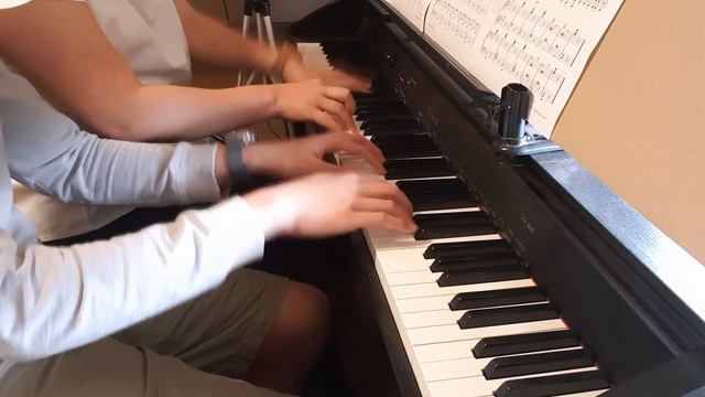 Can Can - Offenbach - Piano Duet смотреть онлайн