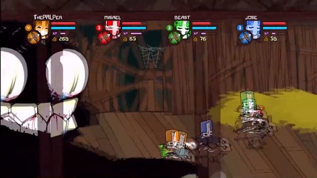 Lets Play Castle Crashers - Ep 2: Magic vs God (part 1 of 2) смотреть онлайн