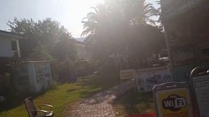 Дорога с пляжа к отелю Larissa Sultan's Beach 4*
