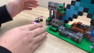 ОБЗОР на ЛЕГО МАЙНКРАФТ 21244 Застава меча