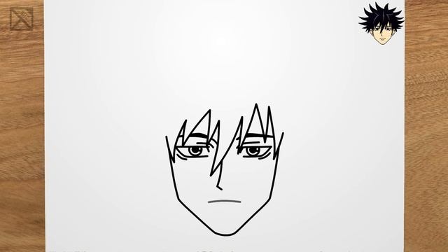 Как нарисовать Мэгуми Фусигуро (Jujutsu Kaisen) смотреть онлайн