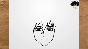Как нарисовать Мэгуми Фусигуро (Jujutsu Kaisen)