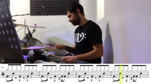 Numb - Linkin Park Drum Cover & Transcription (Free PDF sheet music/score)