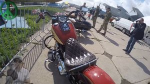 Тюнинг классических мотоциклов. Крутой классический тюнинг чоппера Harley-Davidson