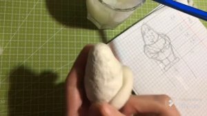 Карлсон из ваты ёлочная игрушка, пошаговый мастер-класс