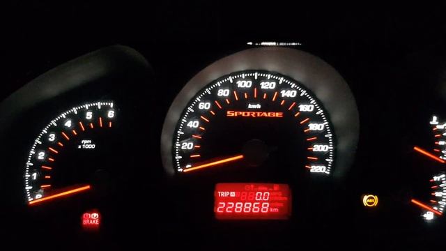 ? ? KIA Sportage 2 Optitron приборная панель. IGZEL LED Tuning смотреть онлайн