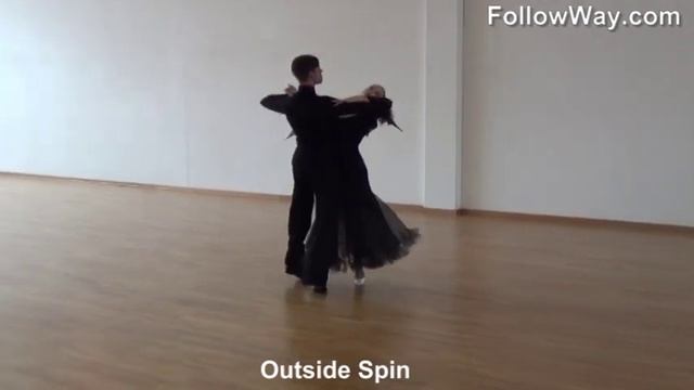 Outside Spin. Slow Waltz смотреть онлайн