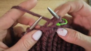 Вяжем самую простую МАНИШКУ из ТОЛСТОЙ пряжи.