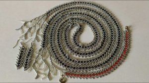 Украшение из бисера.1 часть.Вступительный ролик .Комплект. Ожерелье, браслет, сережки. Мастер класс.