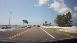 Driving from Fort Myers to Captiva, Florida