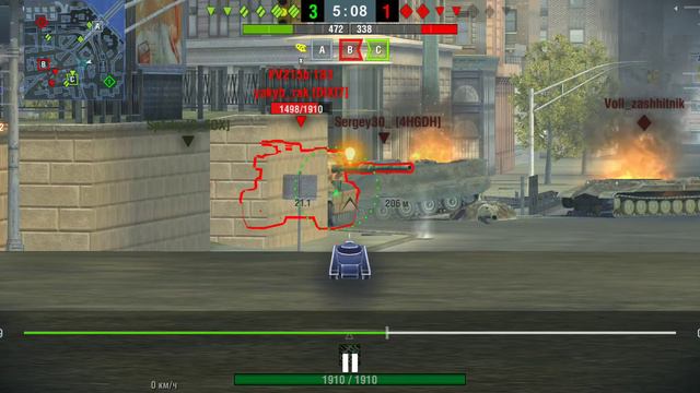 БАБАХА подрывает боеукладку ИС-7 иии ангар!!! смотреть онлайн