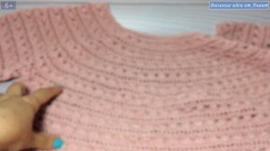 МК ажурный узор крючком.  Как вяжется платье "Чайная роза".  Болталка