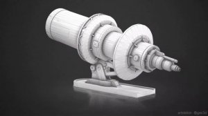 Overwatch Telescope 3D Model Fan Art