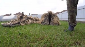 Обзор на мой скрадок и скрадок для собаки