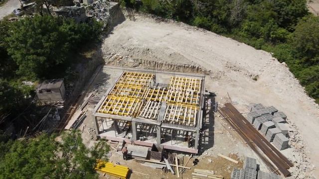 #10 Сборка опалубки перекрытия 2 этажа коттедж "Фотиния" смотреть онлайн