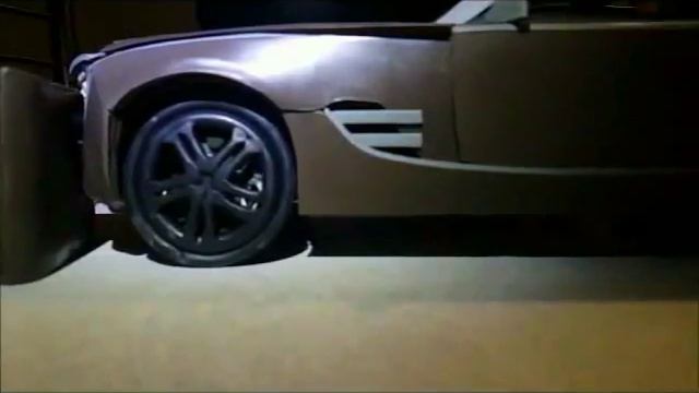 Краш тест авто из пластилина 01. Момент удара в еще более замедленном виде. смотреть онлайн