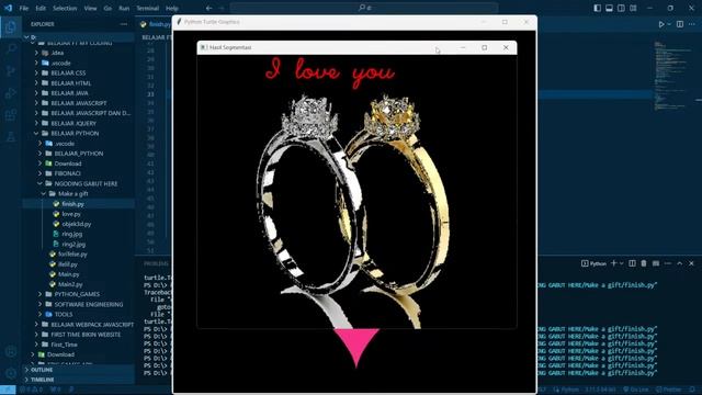 I MADE SOMETHING WITH PYTHON