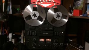 Катушечный магнитофон Нота после полной профилактики