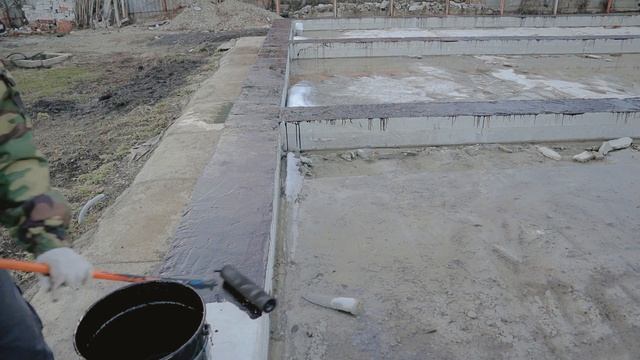 Отсечная гидроизоляция. Трещины в фундаменте. | Гидроизоляция фундамента смотреть онлайн