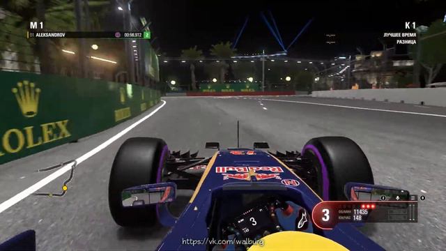 F1 2016, Карьера, сезон 3. Гран - при Сингапура, квалификация #29 смотреть онлайн