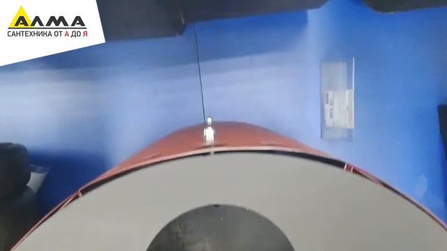 Распаковка Печь воздухогрейная 