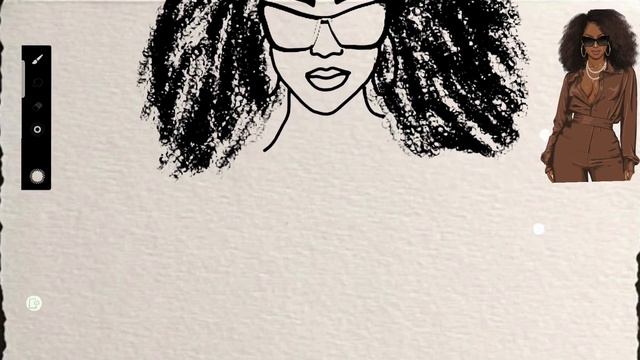 black lady sketch show | easy drawing | how to draw a girl | sketch | simple drawing смотреть онлайн