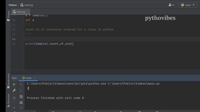 How to count active instances a class|OOPs |Advanced  Python|#python #programming #coding #intervie