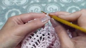 Детское платье крючком.Подробный МК.Часть 2/2.