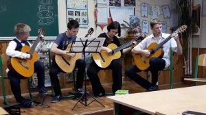 Игра на гитаре - "Сальвадор"