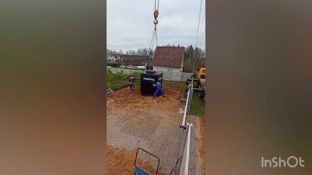 Доставка и установка бетонного погреба в Минске смотреть онлайн