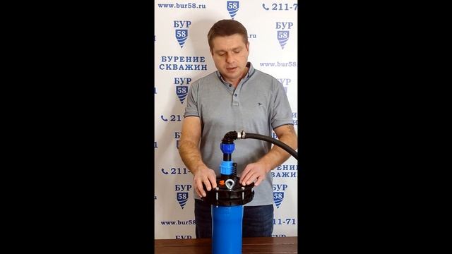 Подготовка к морозам скважины, смонтированной под оголовок летний вариант