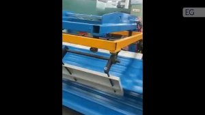 Приёмный пакетоукладчик для готового профлиста 9 м