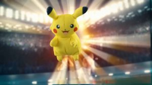 ПОКЕМОН. Прыгающий покебол и фигурка