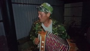 Татарская песня на гармони.