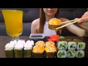 MUKBANG РОЛЛЫ ОТРАВИЛАСЬ