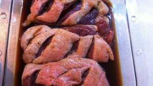 Утиная грудка в соусе терияки