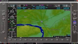 Garmin 1000 MFD MAP part 1
