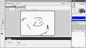 Урок по Macromedia flash 8. Создание стикмена 1 часть
