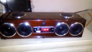 Лакированная Bluetooth колонка своими руками ! Speaker Bluetooth DIY 18w!