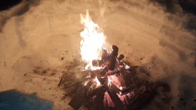 Звуки природы. Живая картина. Огонь. Снятие негатива. Очищение.  АСМР