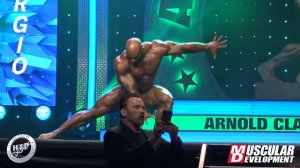 2020 Arnold Classic - Sergio Oliva Jr Posing Routine - Finals