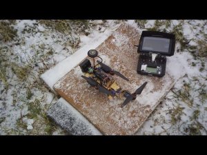 Мой трикоптер с APM 2.6 - первый полет