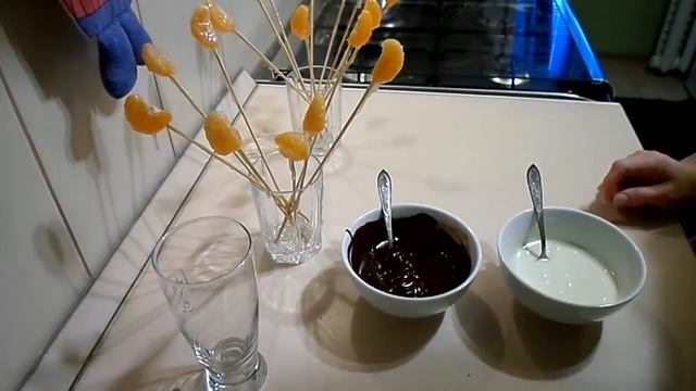 Мандарины в карамели c шоколадом!!! смотреть онлайн