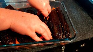 Закуска из Баклажанов с Морковью и Чесноком.